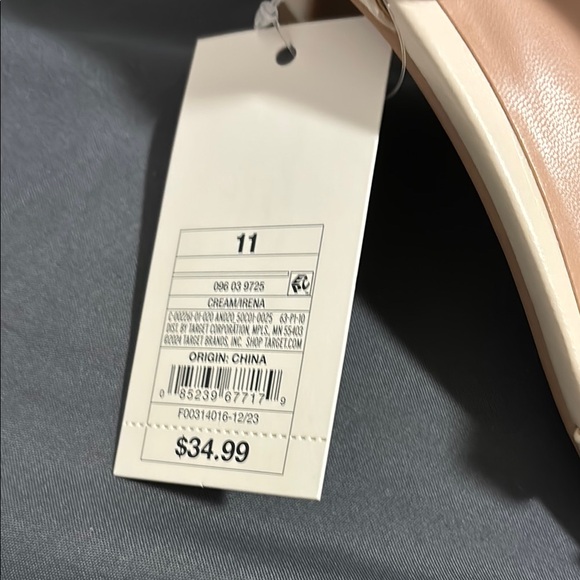 Beige Strappy Sandals - Picture 2 of 7